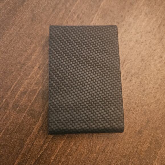 MaxGear Business Card Holder, PU Leather & Stainless Steel Business Card Case - Picture 5 of 9